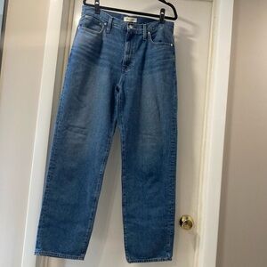 Madewell Baggy Straight Jeans